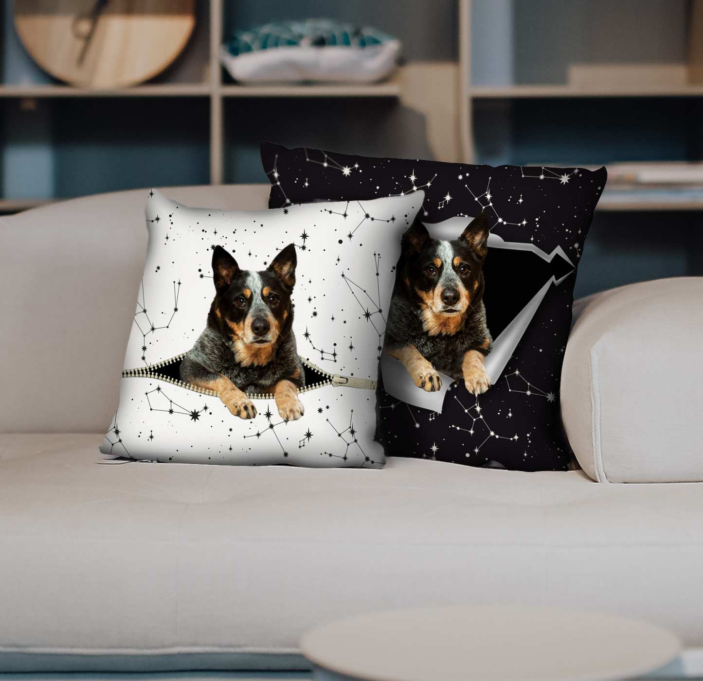 They Steal Your Couch - Australian Cattle Pillow Cases V1 (Set of 2)