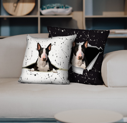 Sie stehlen Ihre Couch – Bullterrier-Kissenbezüge V2 (2er-Set)