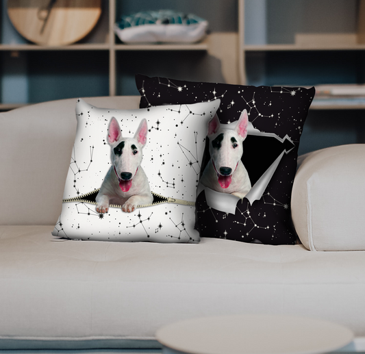 They Steal Your Couch - Bull Terrier Pillow Cases V1 (Set of 2)