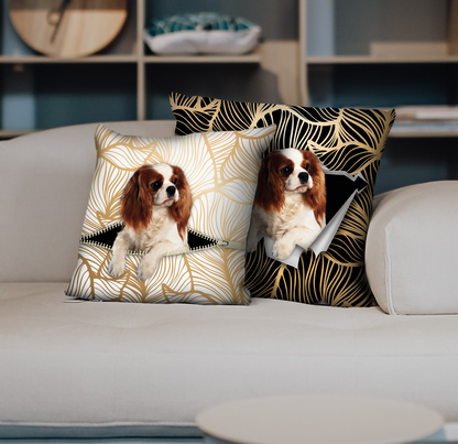They Steal Your Couch - Cavalier King Charles Spaniel Pillow Cases V1 (Set of 2)
