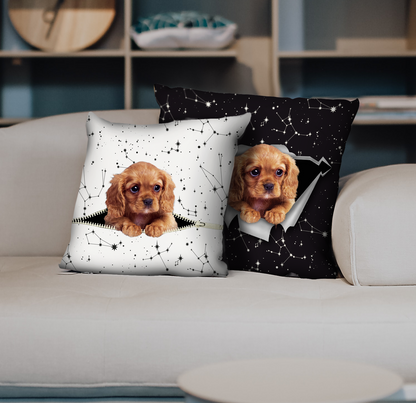 They Steal Your Couch - Cavalier King Charles Spaniel Pillow Cases V2 (Set of 2)
