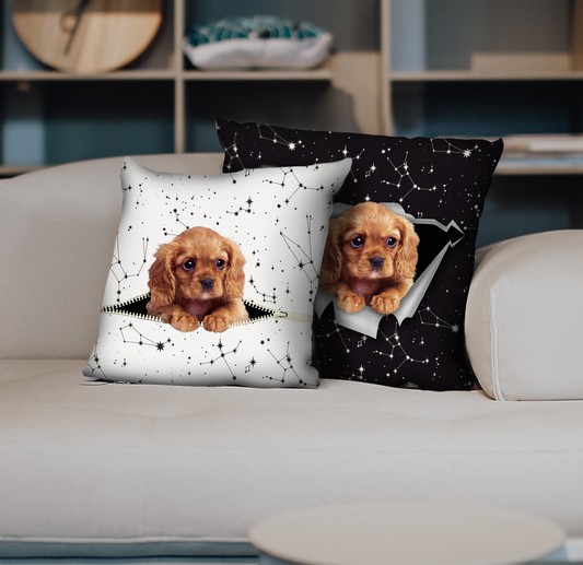 They Steal Your Couch - Cavalier King Charles Spaniel Pillow Cases V2 (Set of 2)