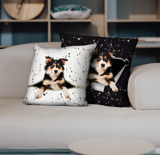 They Steal Your Couch - Border Collie Pillow Cases V2 (Set of 2)