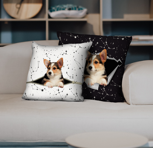 They Steal Your Couch - Welsh Corgi Pillow Cases V1 (Set of 2)