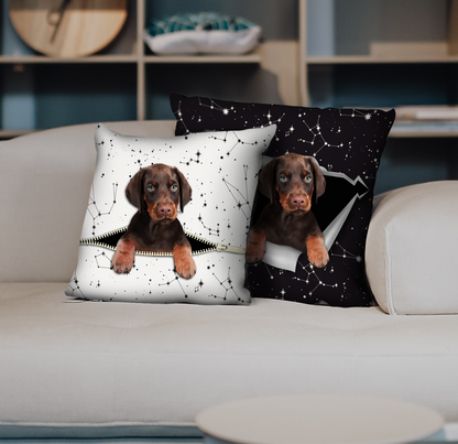 They Steal Your Couch - Doberman Pinscher Pillow Cases V1 (Set of 2)