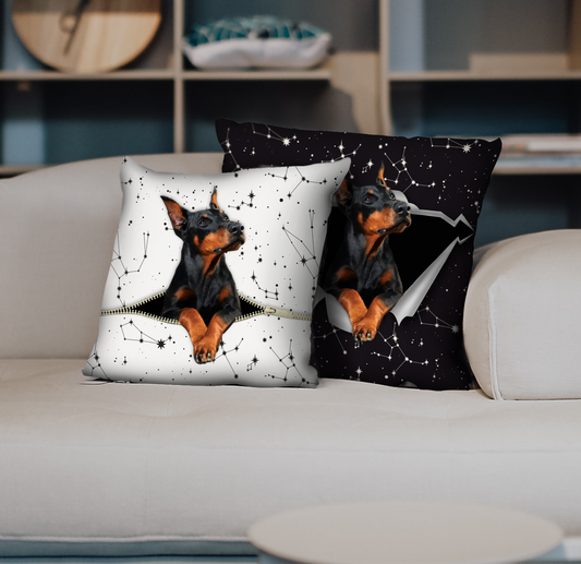 They Steal Your Couch - Doberman Pinscher Pillow Cases V2 (Set of 2)