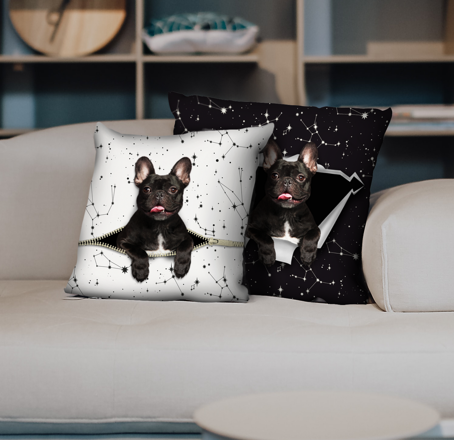 They Steal Your Couch - French Bulldog Pillow Cases V4 (Set of 2)