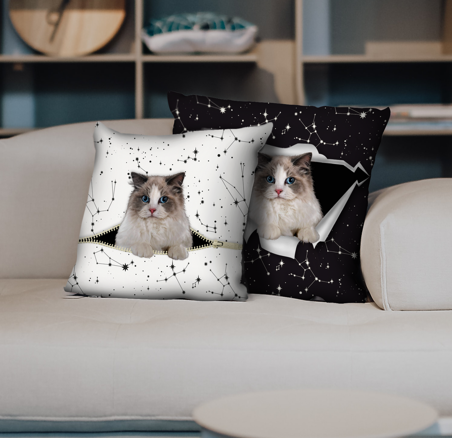They Steal Your Couch - Ragdoll Cat Pillow Cases V1 (Set of 2)