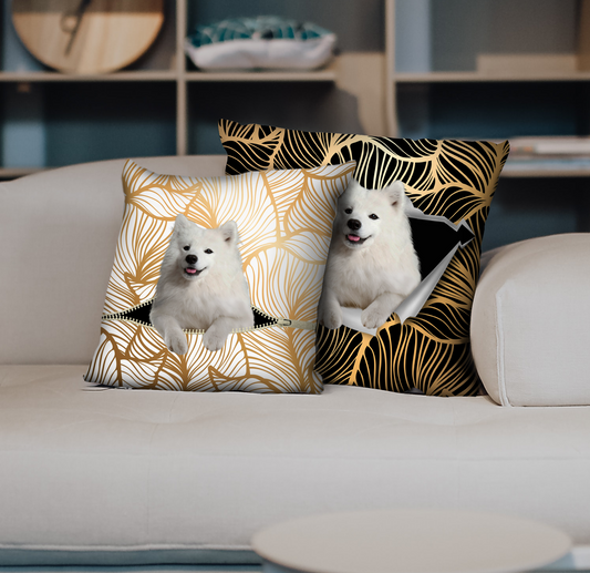 They Steal Your Couch - Samoyed Pillow Cases V1 (Set of 2)