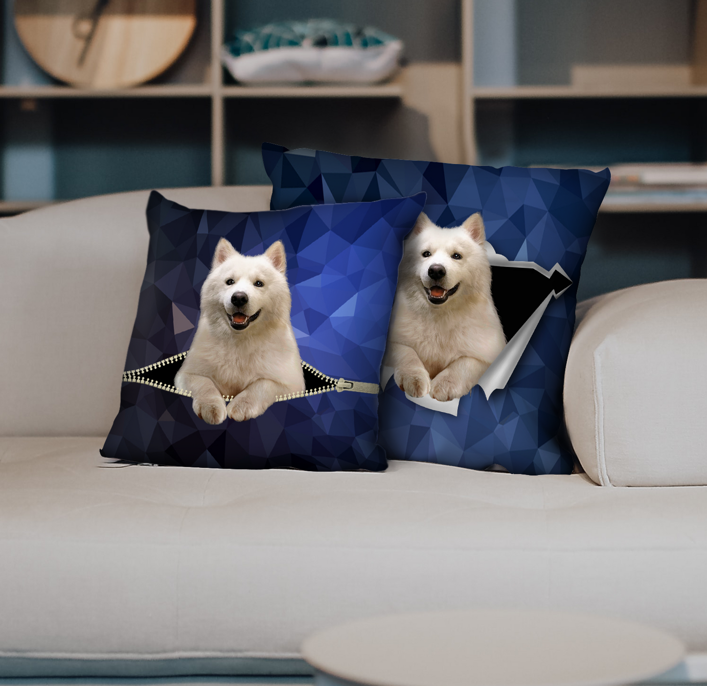 They Steal Your Couch - Samoyed Pillow Cases V2 (Set of 2)