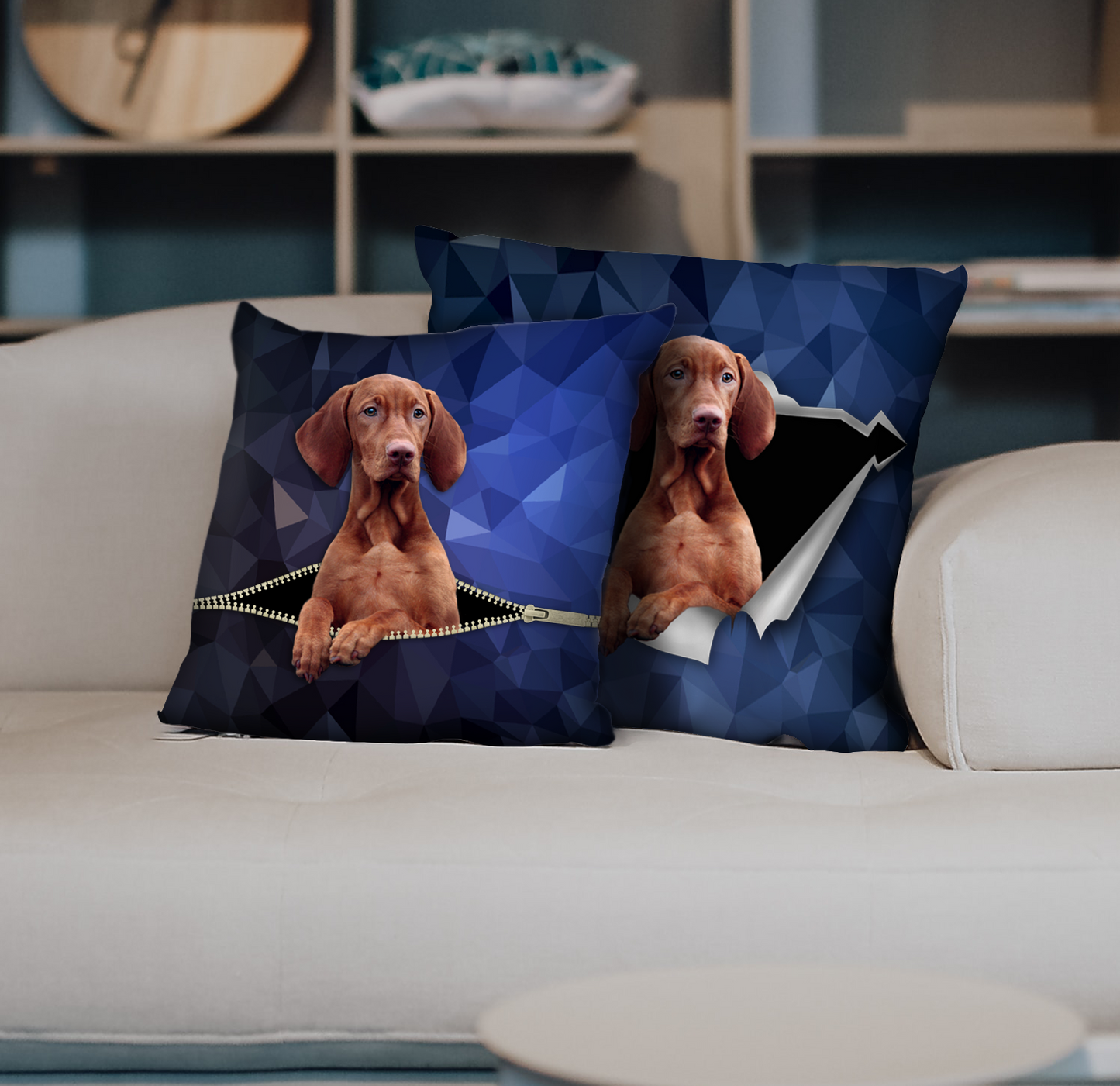 They Steal Your Couch - Vizsla Pillow Cases V1 (Set of 2)