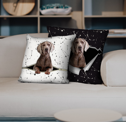 They Steal Your Couch - Weimaraner Pillow Cases V1 (Set of 2)