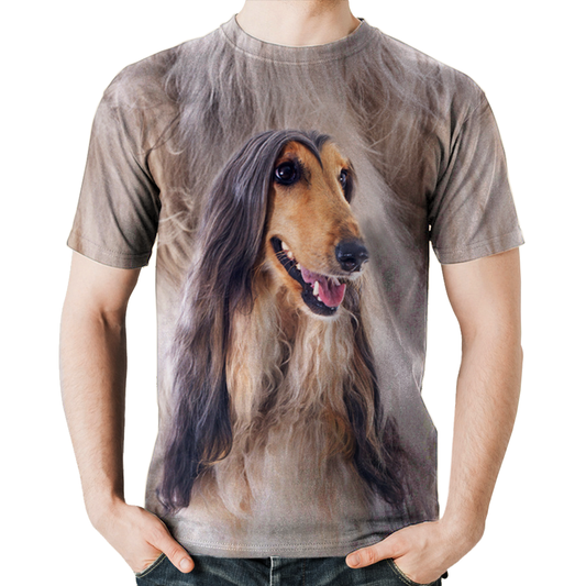 Afghanischer Windhund T-Shirt V1