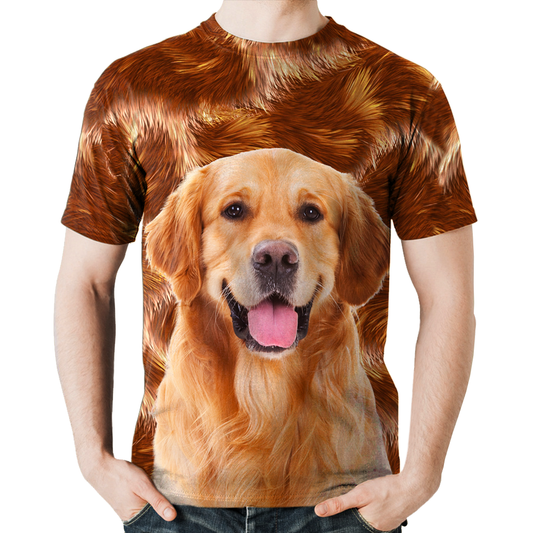 Golden Retriever T-Shirt V1