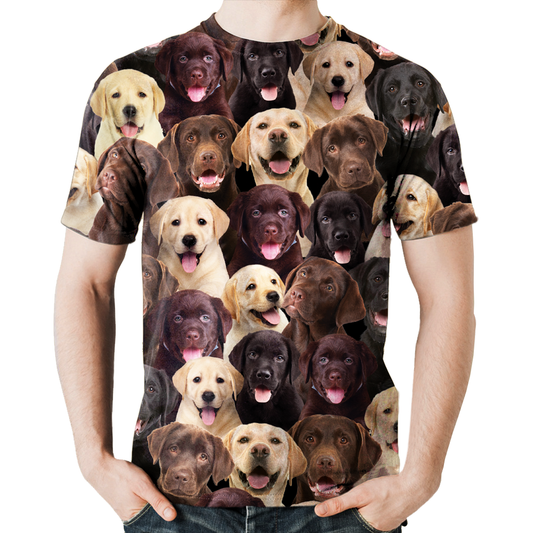 Du wirst einen Haufen Labradore haben - T-Shirt V1