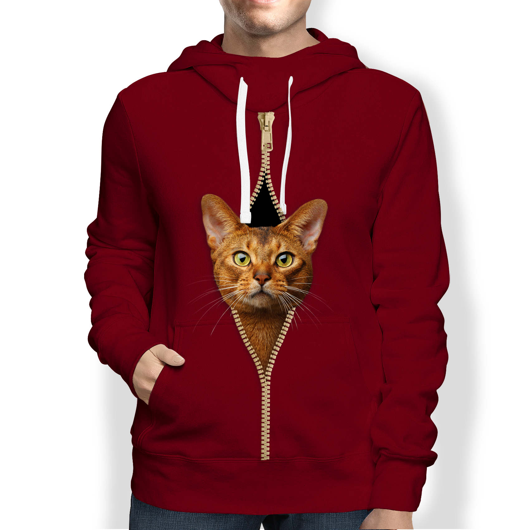 Abyssinian Cat Hoodie V1 - 7