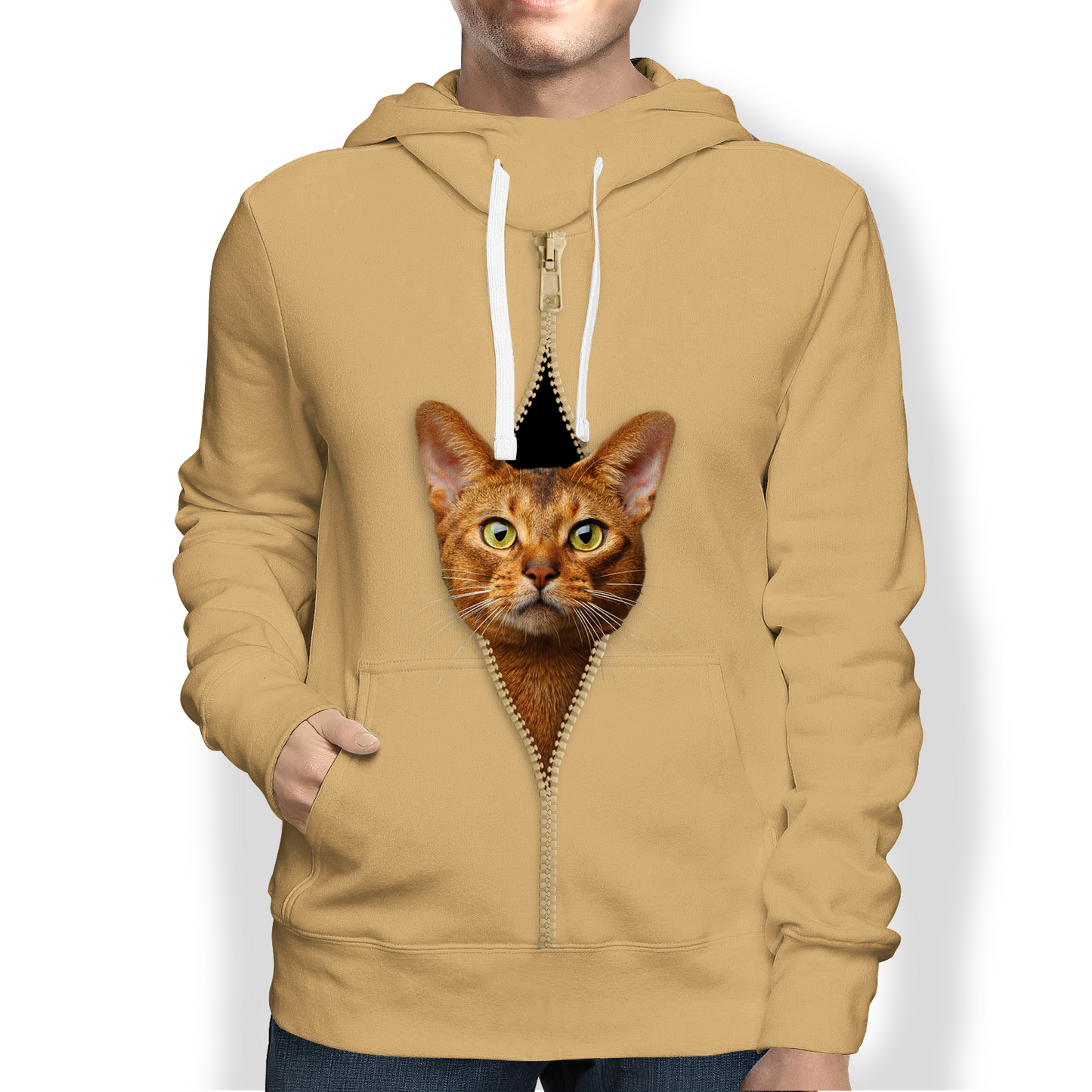 Abyssinian Cat Hoodie V1 - 5