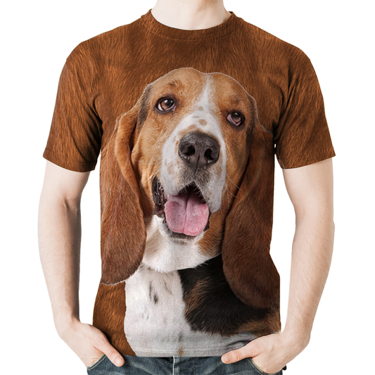 T-Shirt Basset Hound V1