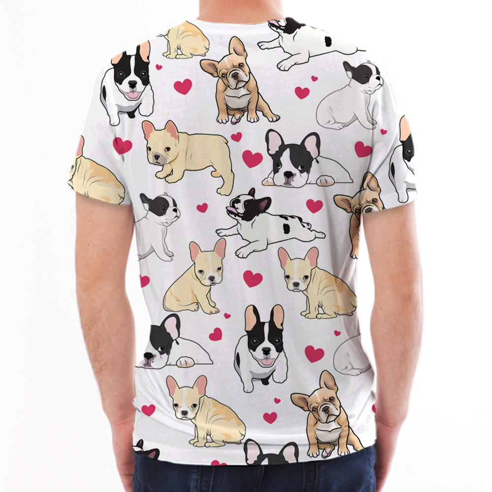 Cute French Bulldog - T-Shirt V1