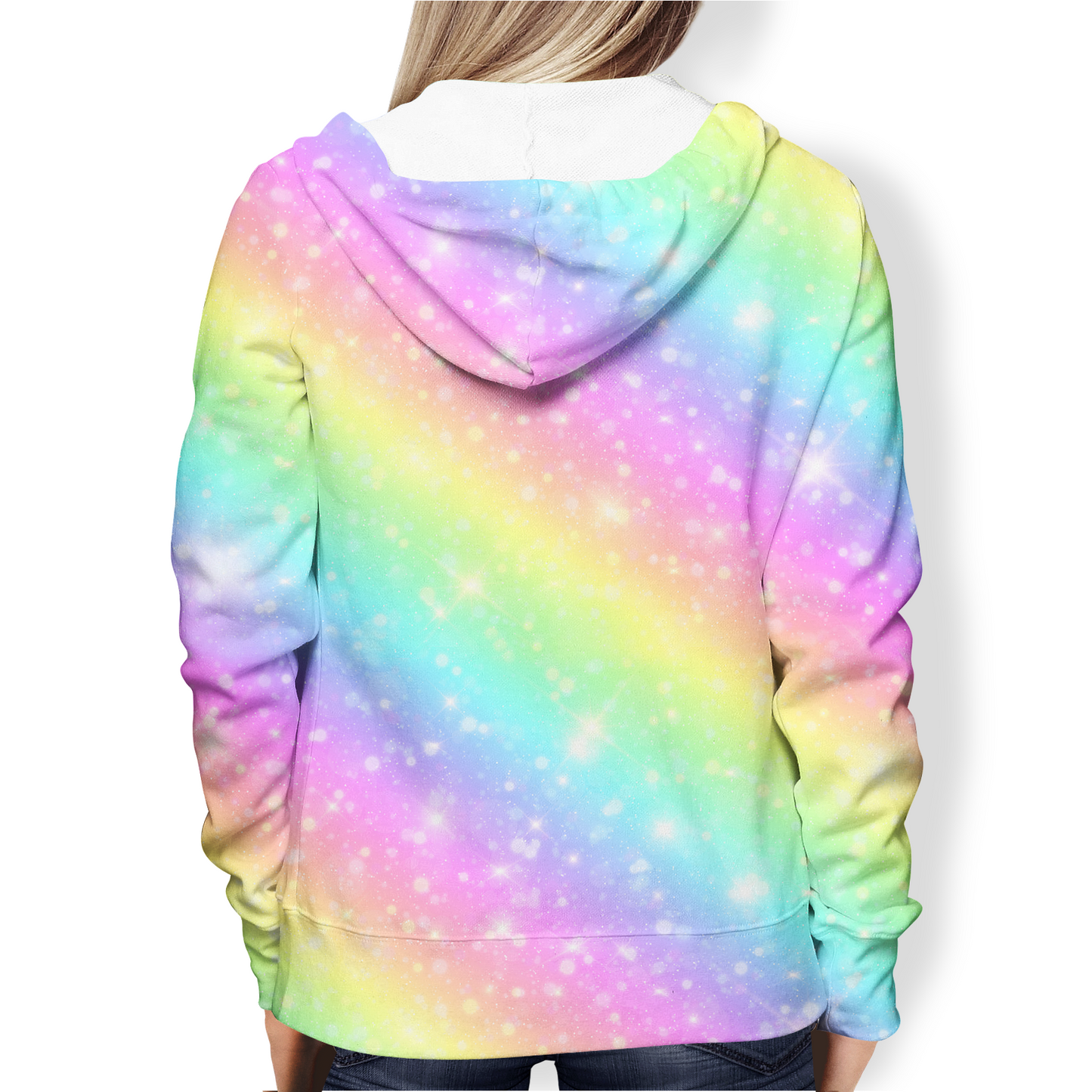 Yorkshire Terrier Regenbogen Hoodie V1