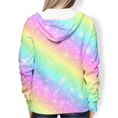 Chinese Crested Rainbow Hoodie V1