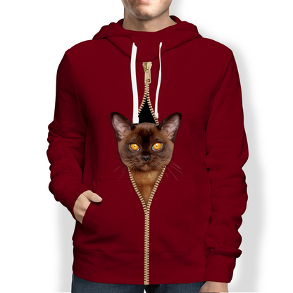 Burmese Cat Hoodie V1 - 7