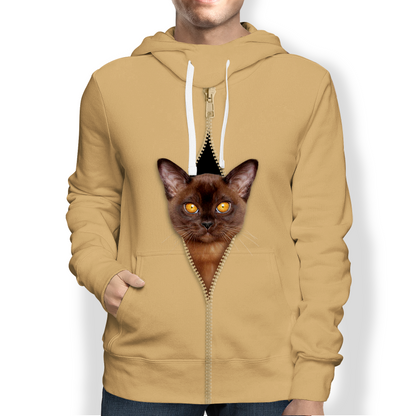 Burmese Cat Hoodie V1 - 5