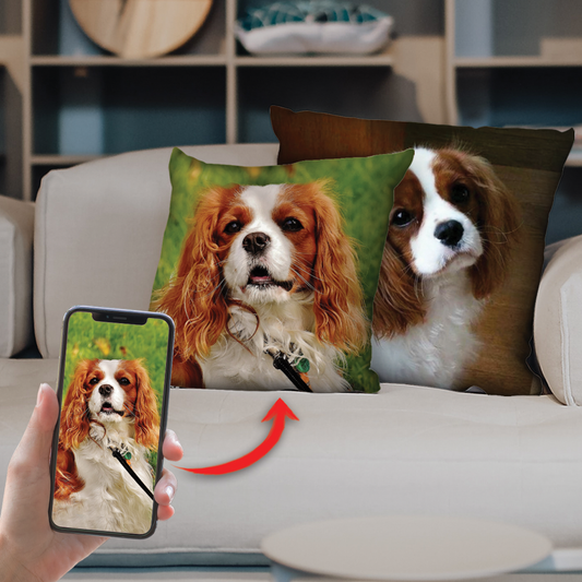 Sie stehlen Ihren Trainer – personalisierte Kissenbezüge (2er-Set) mit den Fotos Ihres Haustieres
