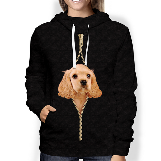 I'm With You - American Cocker Spaniel Hoodie V2