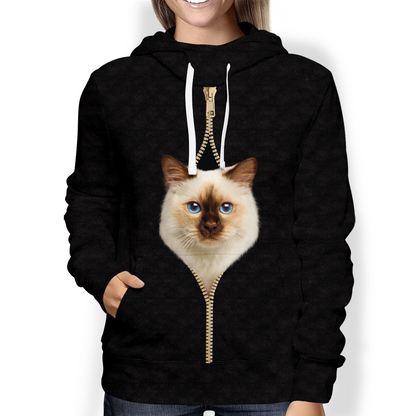 I'm With You - Birman Cat Hoodie V2