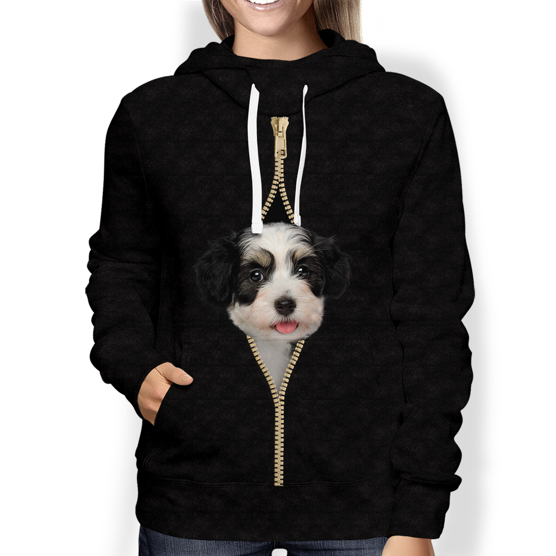 I'm With You - Havanese Hoodie V2