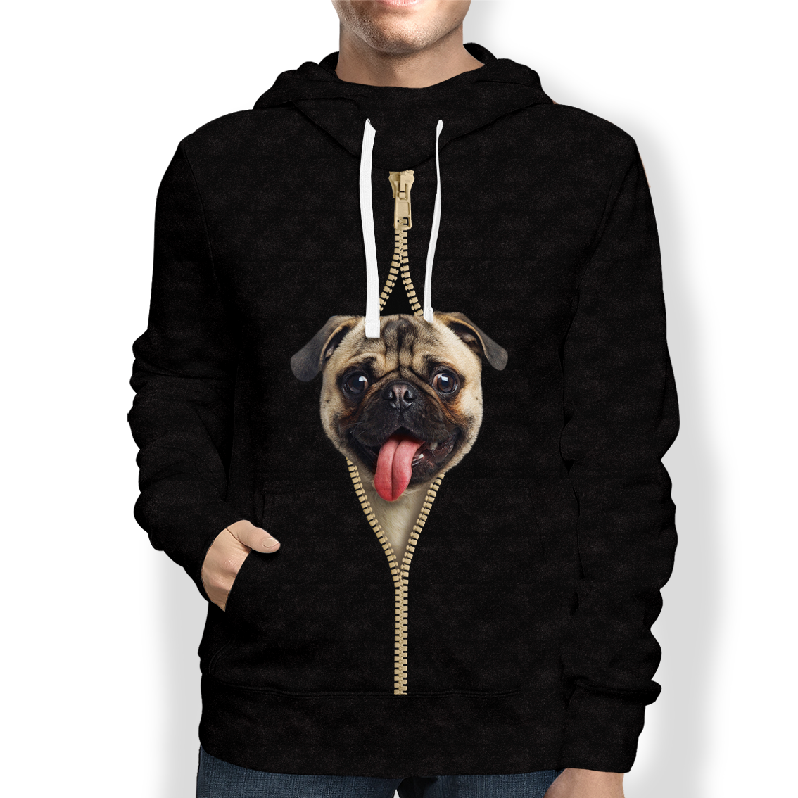 I'm With You - Hoodie with pet - 1