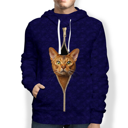 Abyssinian Cat Hoodie V1