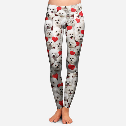 You Will Have A Bunch Of Bichon Frises - Leggings V1