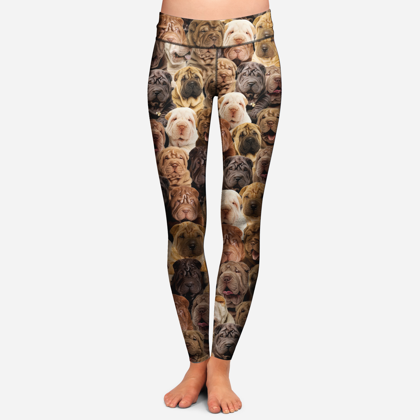 You Will Have A Bunch Of Shar Pei Dogs - Leggings V1