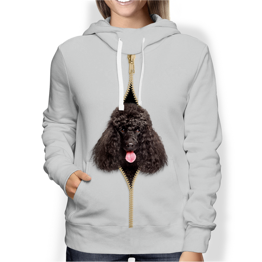 I'm With You - Poodle Hoodie V7