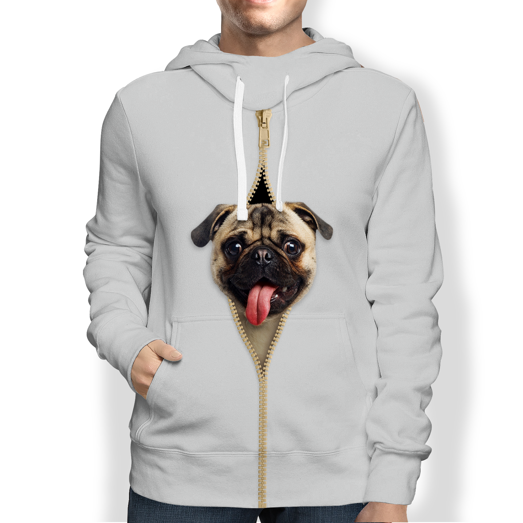 Pug Hoodie V2 - 7