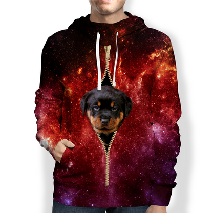 Rottweiler Galaxy Hoodie V1