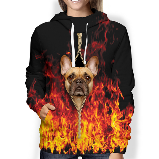 So heiß - Französische Bulldogge Hoodie V1