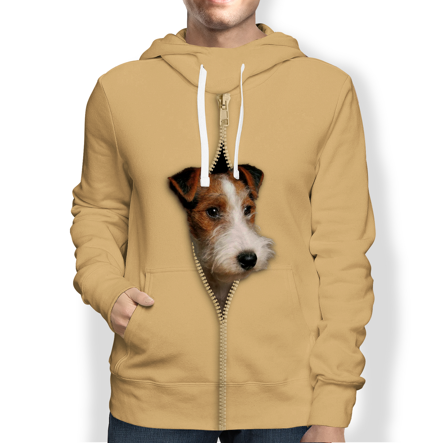 Wire Fox Terrier Hoodie V1 - 5