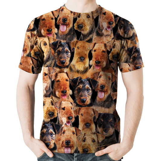 Sie werden einen Haufen Airedale Terrier haben - T-Shirt V1