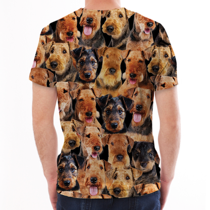 Sie werden einen Haufen Airedale Terrier haben - T-Shirt V1