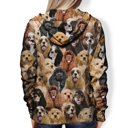 You Will Have A Bunch Of American Cocker Spaniels - Hoodie V1