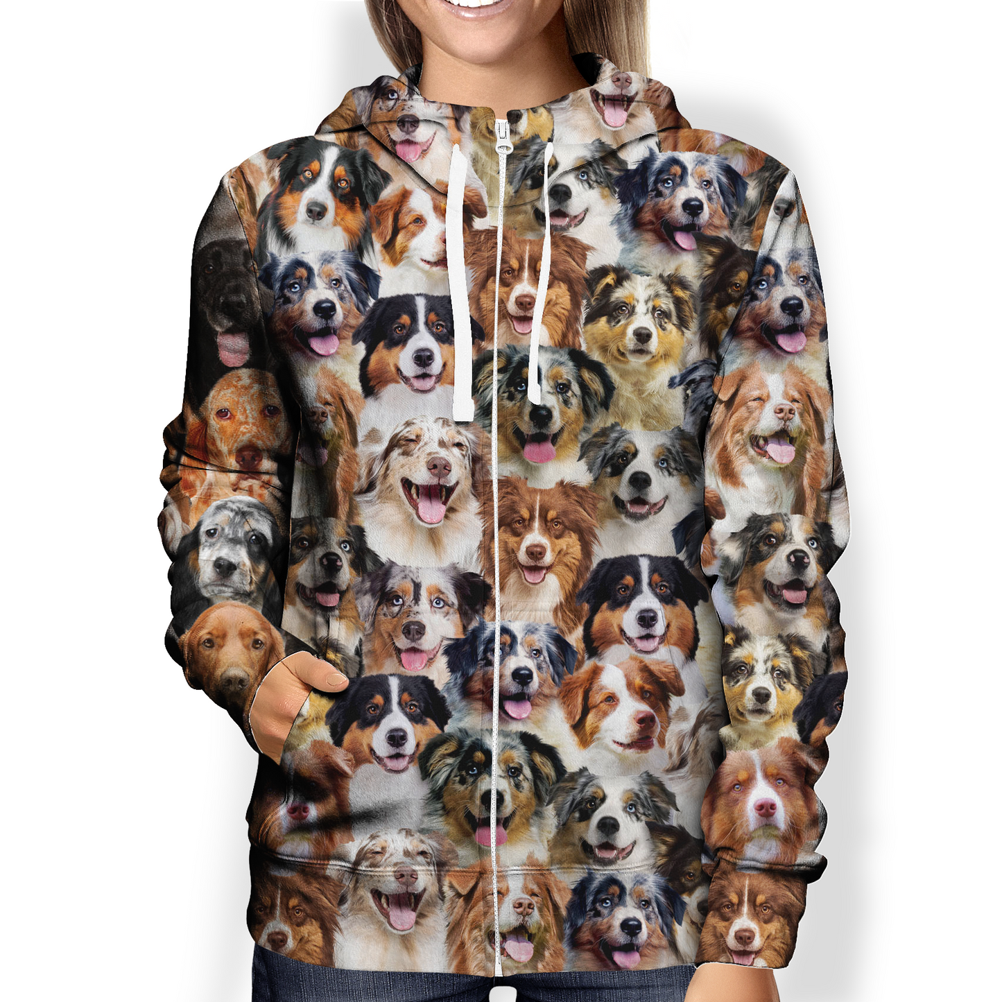 Sie werden einen Haufen australischer Schäferhunde haben - Hoodie V1