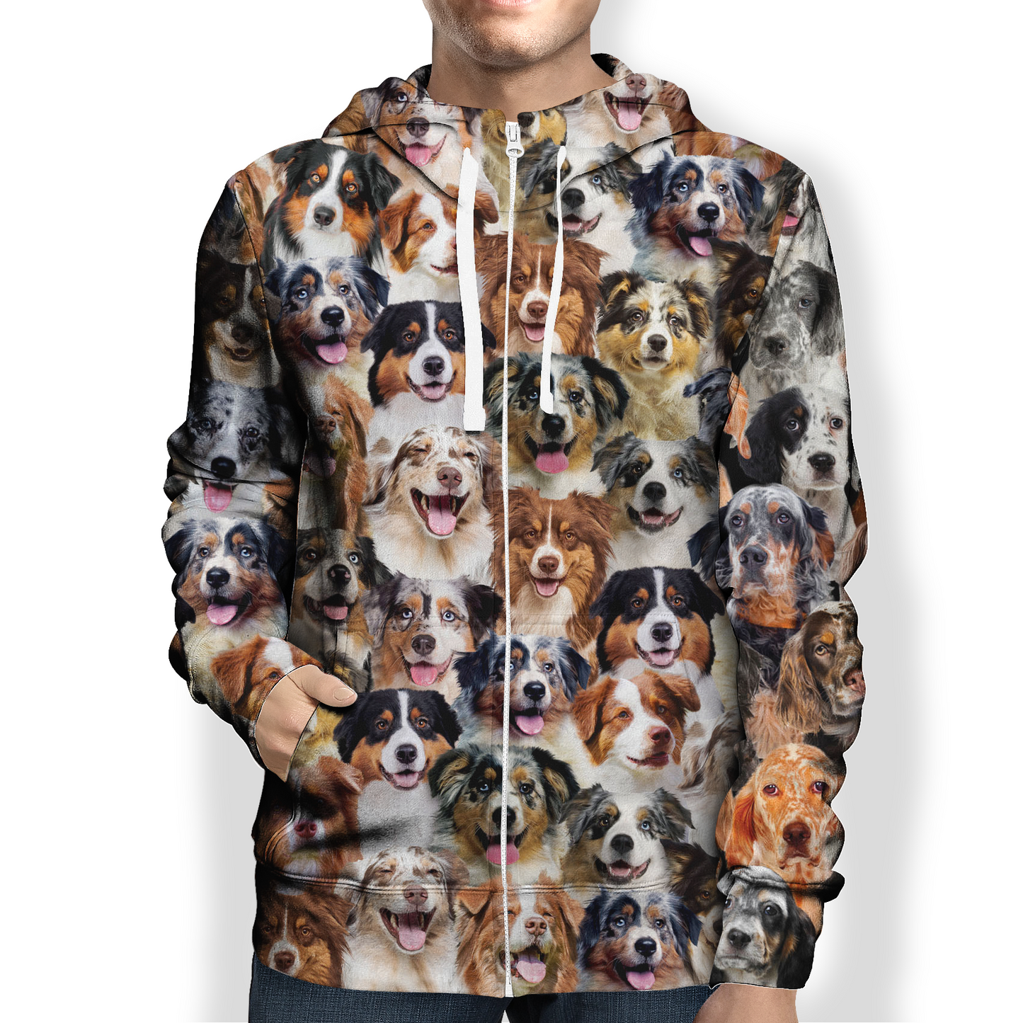 Sie werden einen Haufen australischer Schäferhunde haben - Hoodie V1