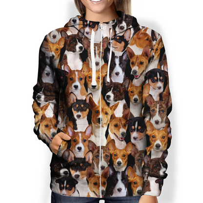 You Will Have A Bunch Of Basenjis - Hoodie V1