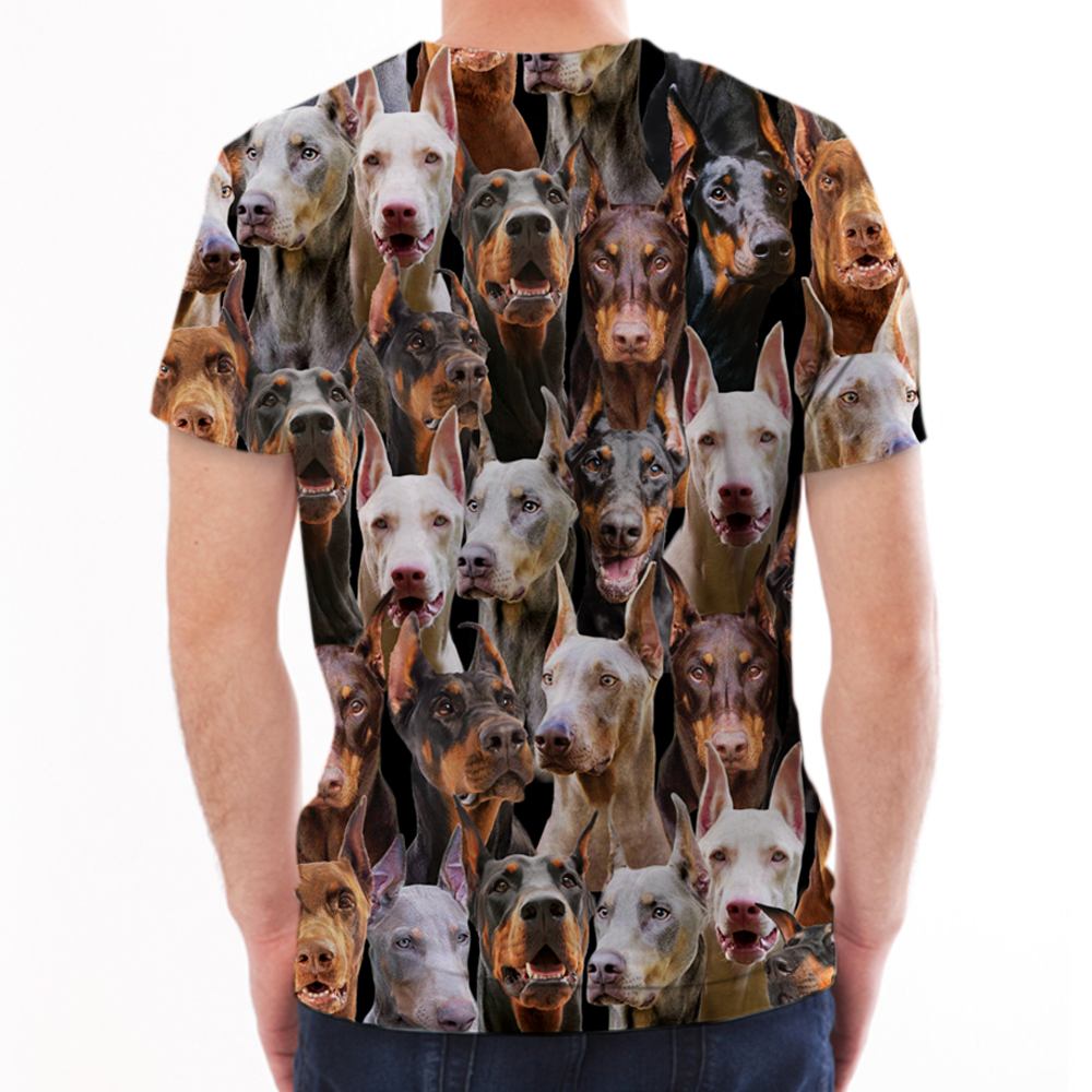You Will Have A Bunch Of Doberman Pinschers - T-Shirt V1