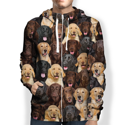 You Will Have A Bunch Of Flat Coated Retrievers - Hoodie V1