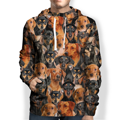You Will Have A Bunch Of German Pinschers - Hoodie V1
