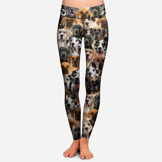 You Will Have A Bunch Of Great Danes - Leggings V1